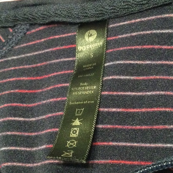 90 Degree Striped Hoodie w/Pockets & Thumb Holes - Picture 3 of 6